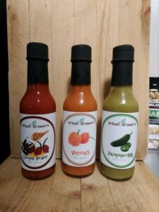 hot sauce from theurbangrowers.com